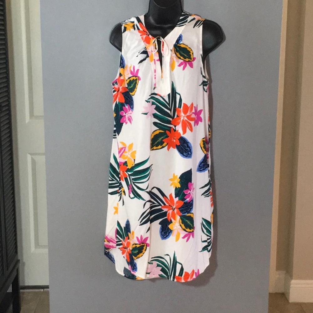 Casual Floral Print Summer Dress
